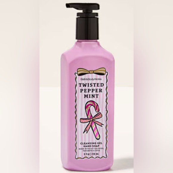Bath & Body Works Twisted Peppermint Gel and Foaming Hand Soap Bundle - Picture 2 of 2